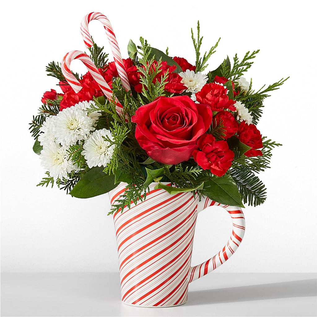 Peppermint Swirl Mug – Rhonda Wolke Designs, Ottawa OH