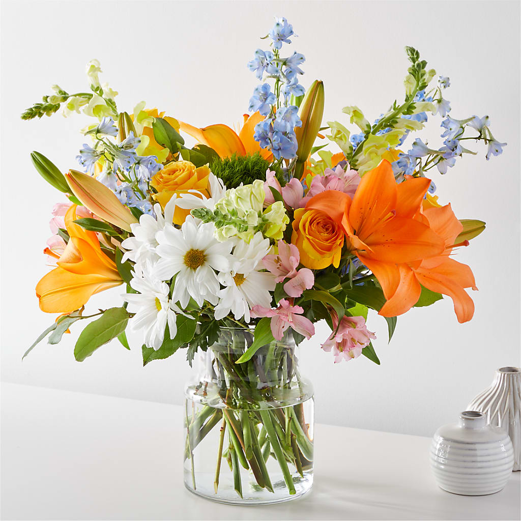 Sun Salutation Bouquet – Rhonda Wolke Designs, Ottawa OH