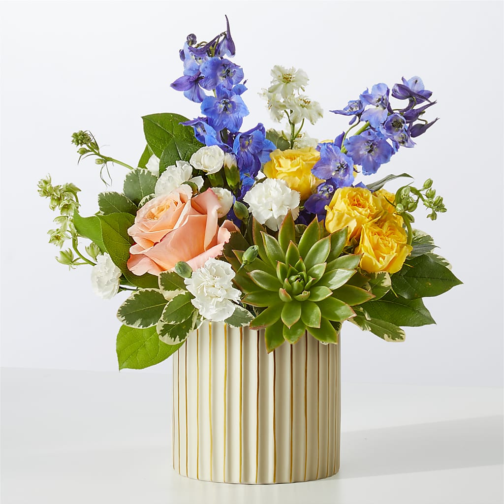 Cobalt Reverie Bouquet – Rhonda Wolke Designs, Ottawa OH