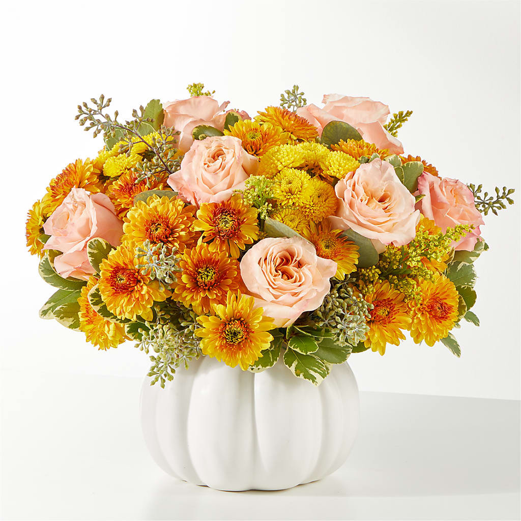 Peachy Pumpkin – Rhonda Wolke Designs, Ottawa OH