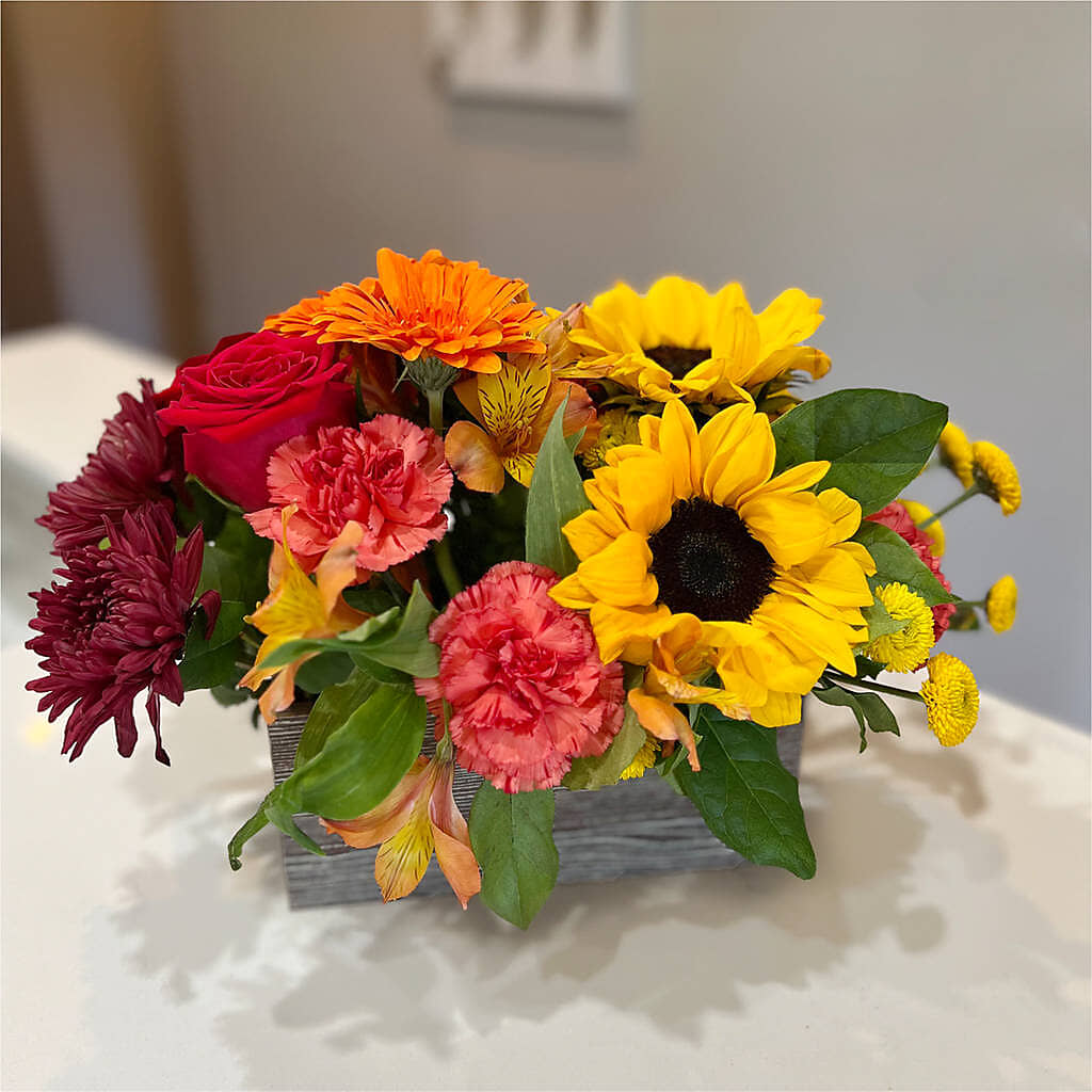 Autumn Orchard Bouquet – Rhonda Wolke Designs, Ottawa OH