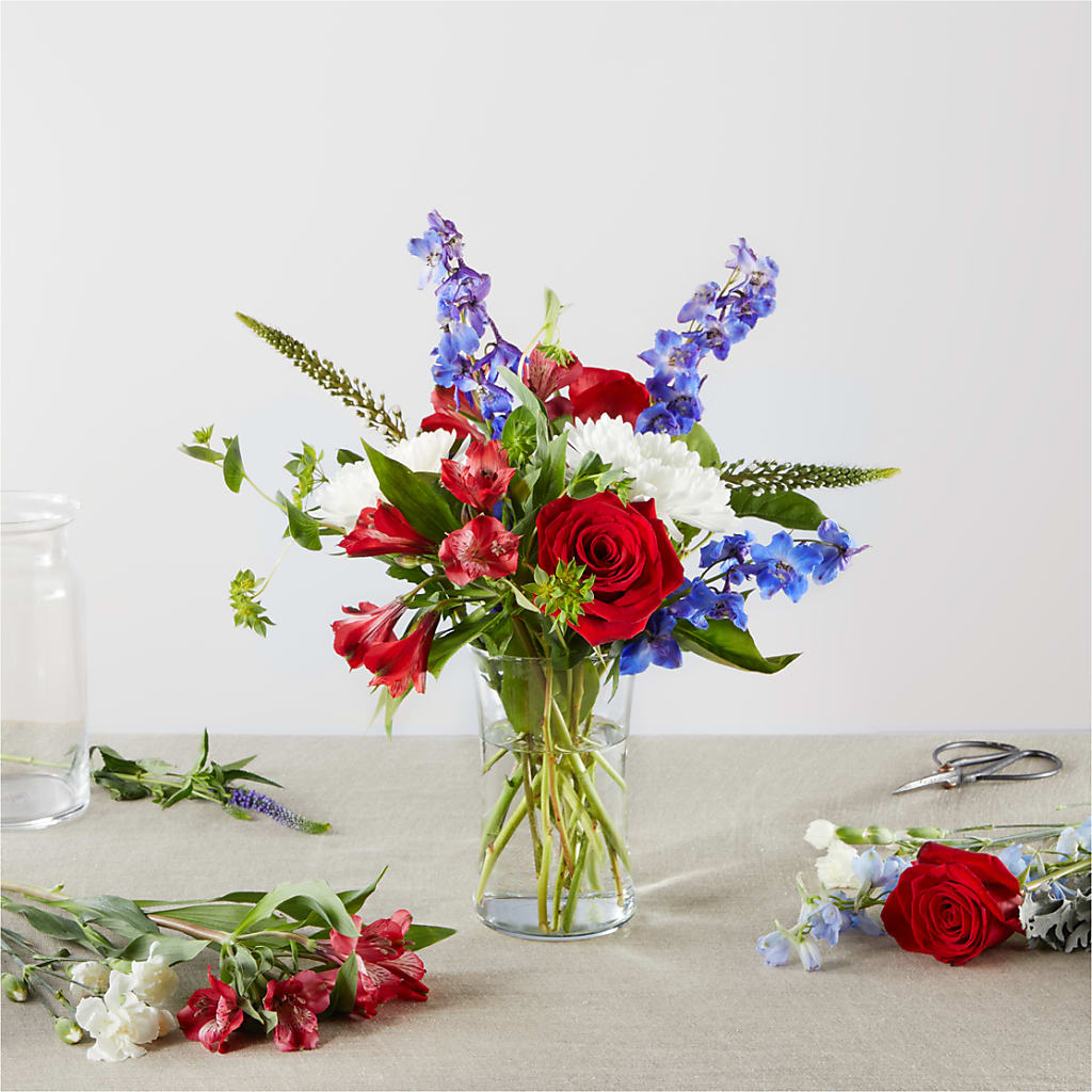 Star Spangled - A Florist Original – Rhonda Wolke Designs, Ottawa OH