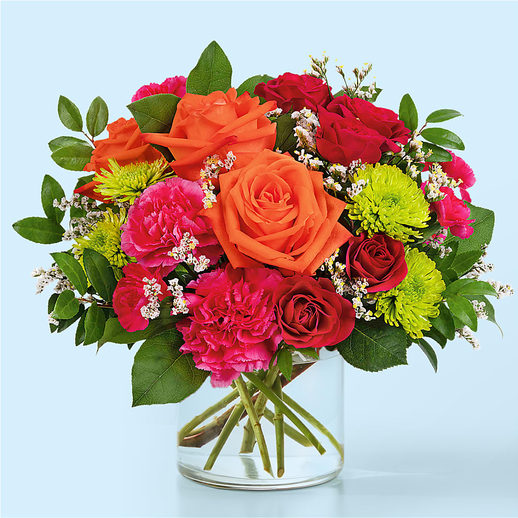 Colorful Carnival Bouquet – Rhonda Wolke Designs, Ottawa OH