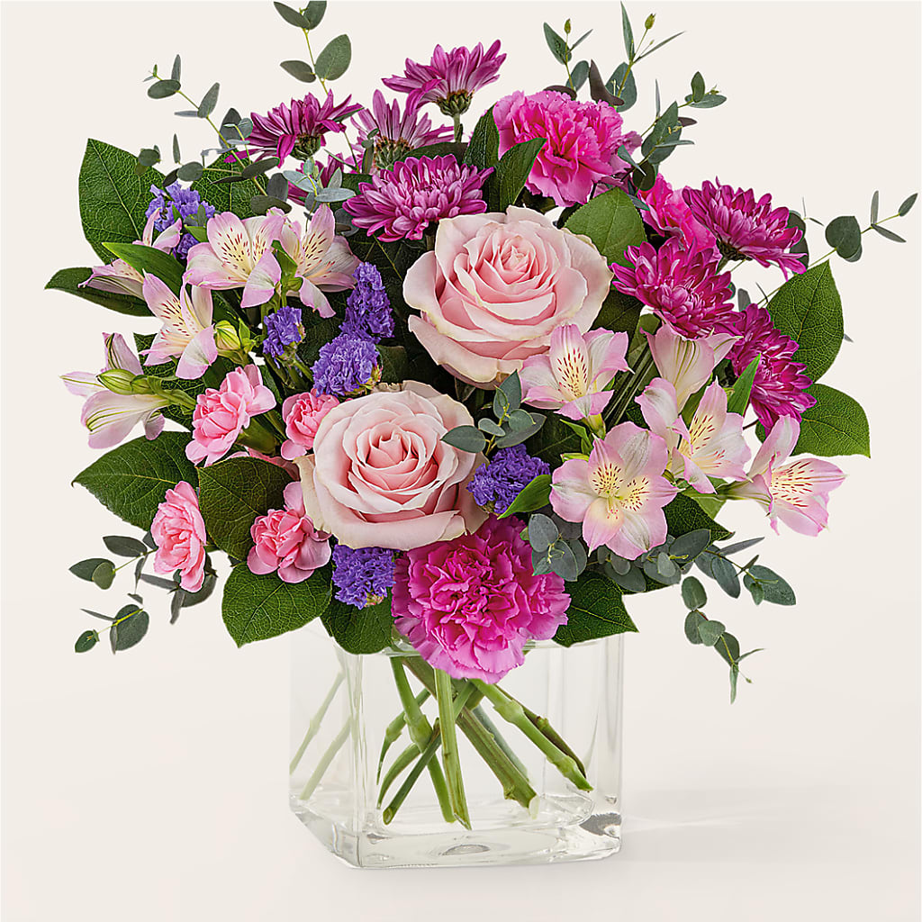 Rosy Radiance Bouquet – Rhonda Wolke Designs, Ottawa OH
