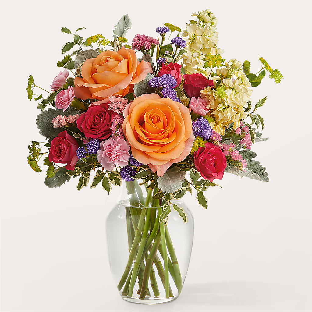 Tangerine Tango Bouquet – Rhonda Wolke Designs, Ottawa OH