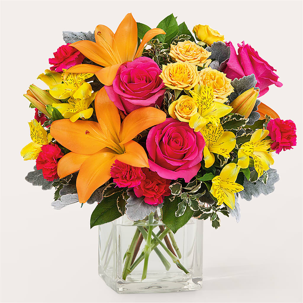 To the Tropics Bouquet – Rhonda Wolke Designs, Ottawa OH