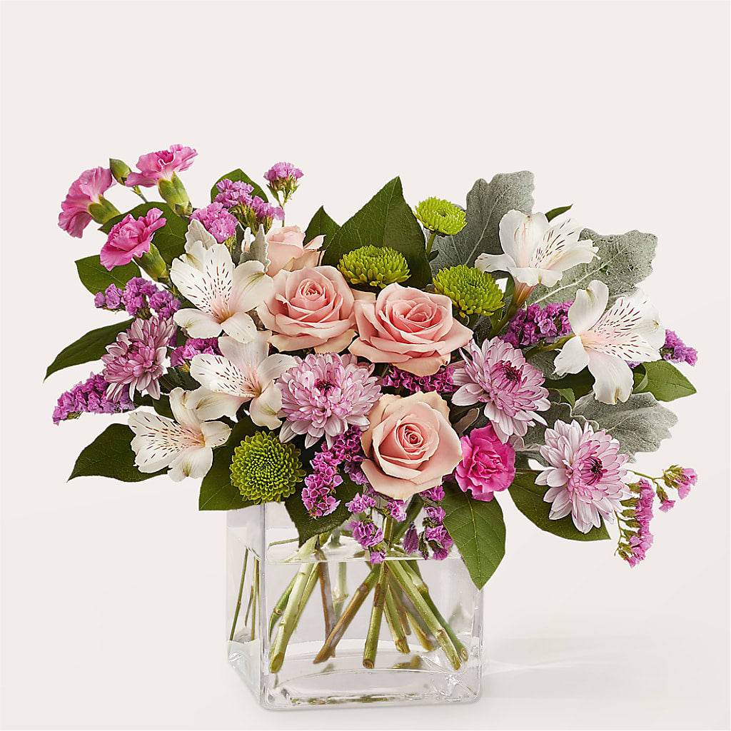 Pink Suede Bouquet – Rhonda Wolke Designs, Ottawa OH