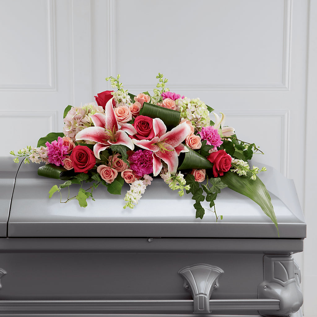 Splendid Grace Casket Spray – Rhonda Wolke Designs, Ottawa OH