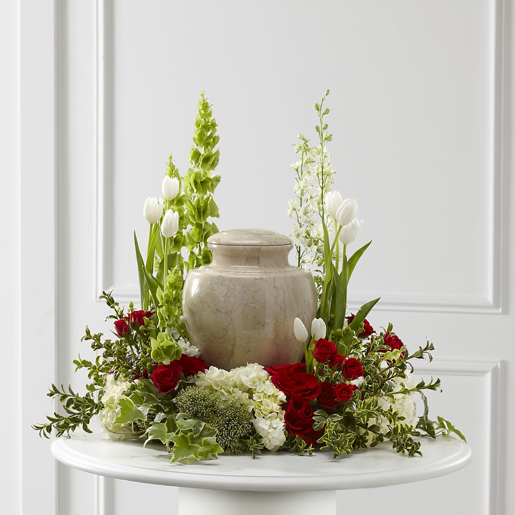 Tears of Comfort Arrangement – Rhonda Wolke Designs, Ottawa OH