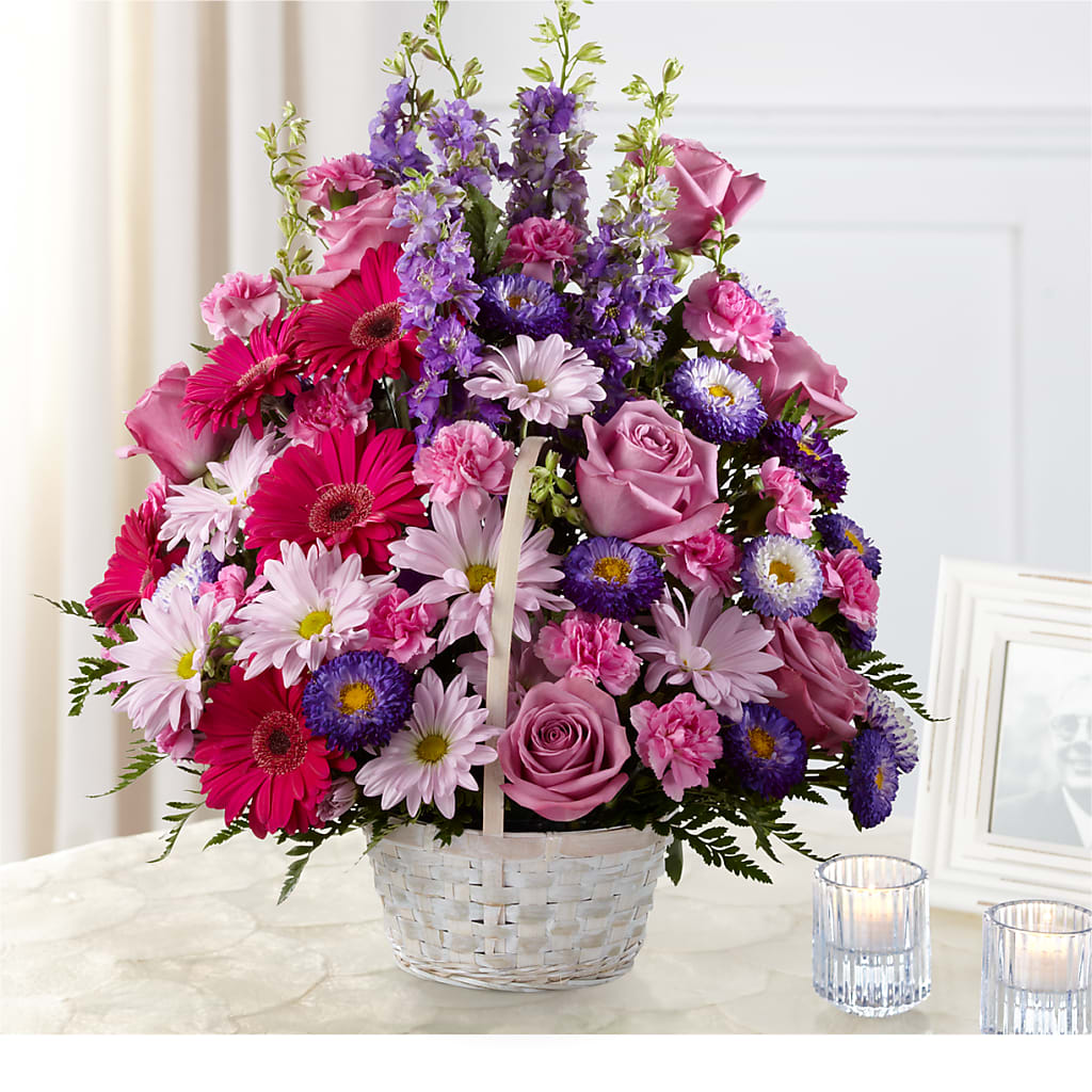 Pastel Peace Basket – Rhonda Wolke Designs, Ottawa OH