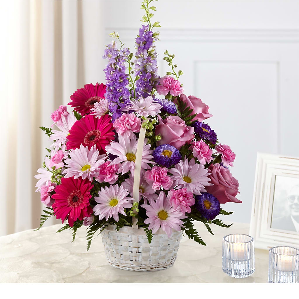 Pastel Peace Basket – Rhonda Wolke Designs, Ottawa OH