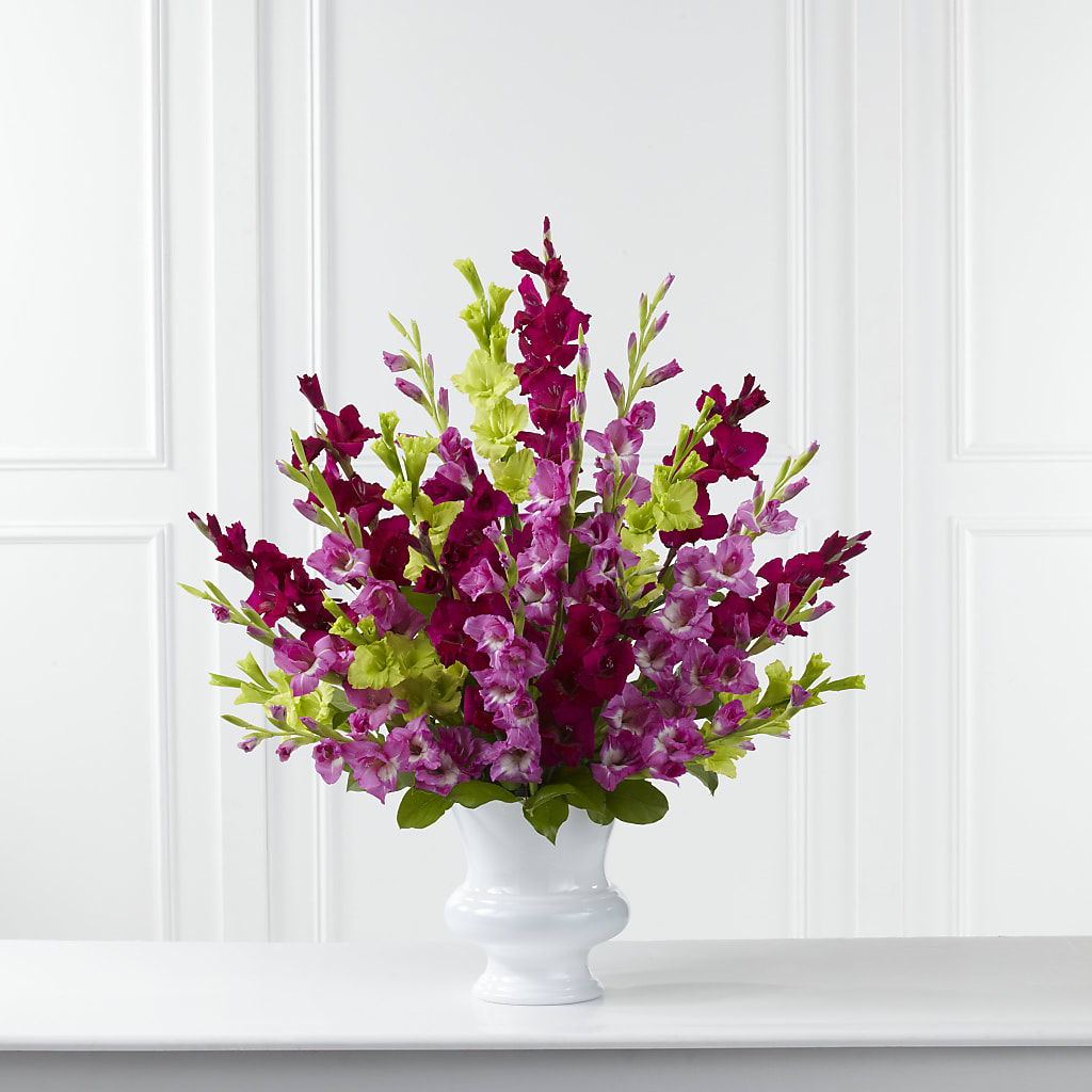Solemn Offering Arrangement – Rhonda Wolke Designs, Ottawa OH