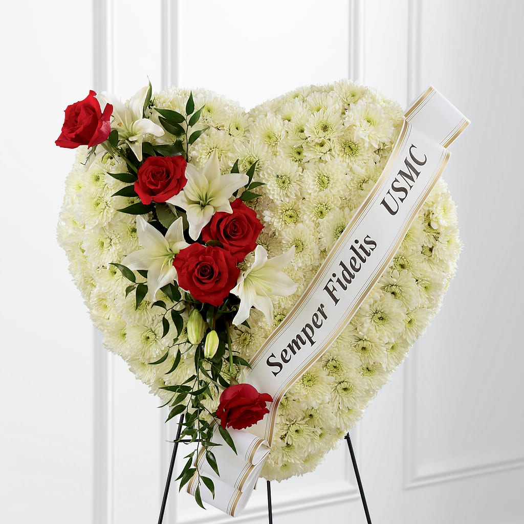 Heartfelt Hero Standing Heart – Rhonda Wolke Designs, Ottawa OH