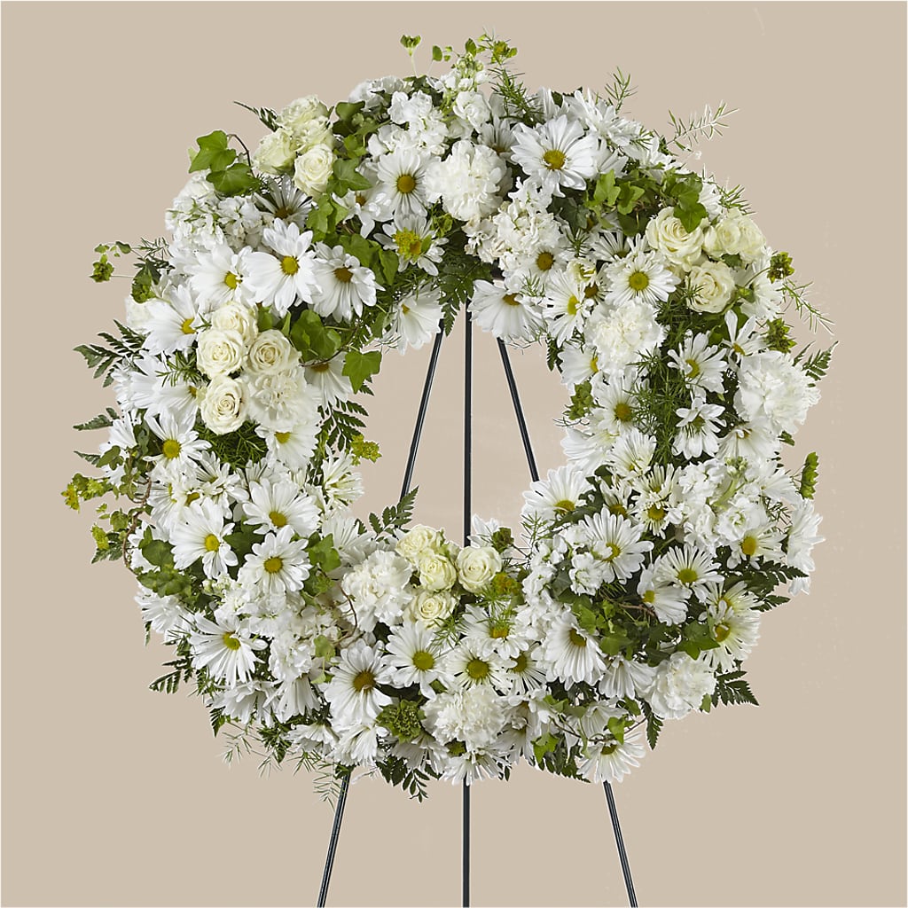 Faithful Wishes Wreath – Rhonda Wolke Designs, Ottawa OH