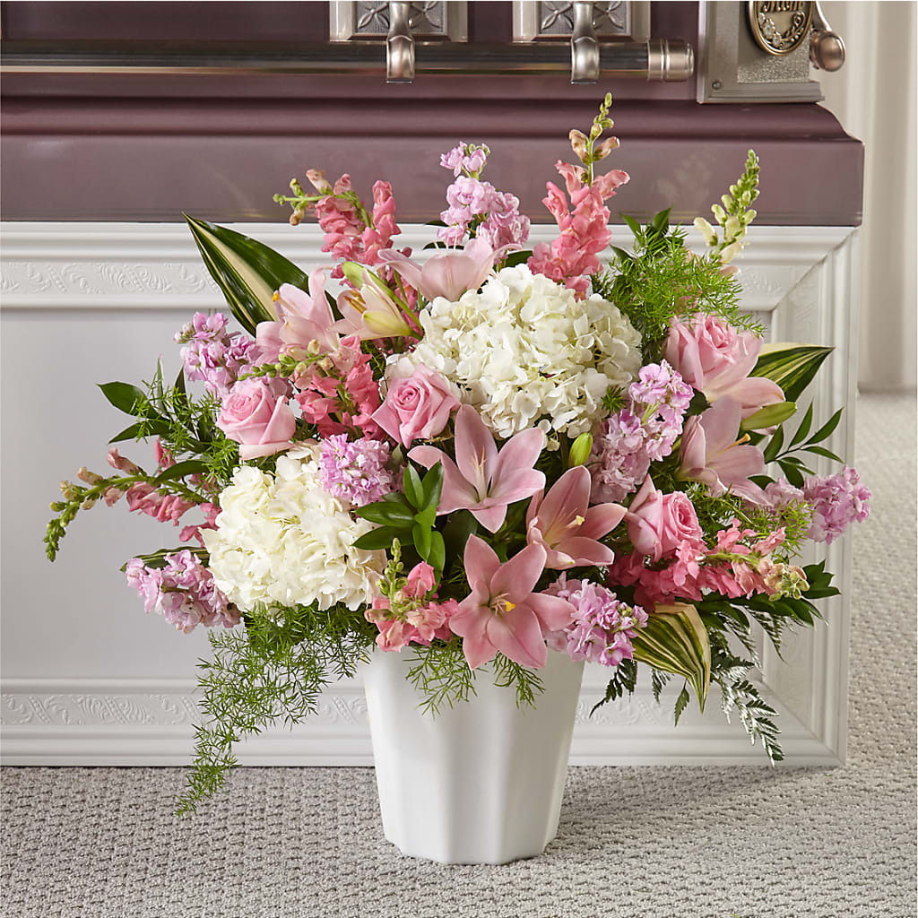 Simply Serene Floor Basket – Rhonda Wolke Designs, Ottawa OH