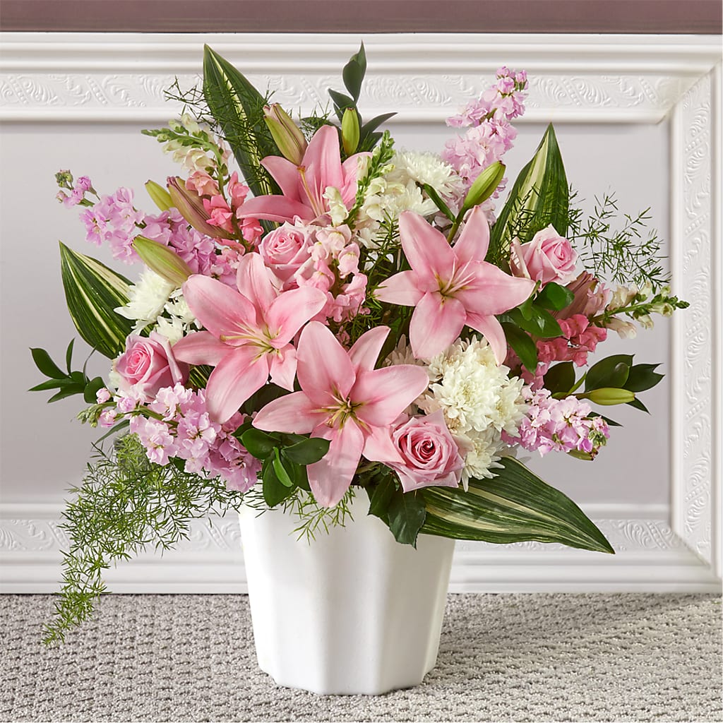 Simply Serene Floor Basket – Rhonda Wolke Designs, Ottawa OH