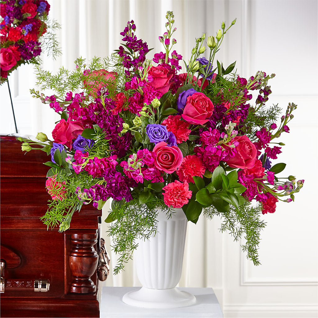 Eternal Day Arrangement – Rhonda Wolke Designs, Ottawa OH