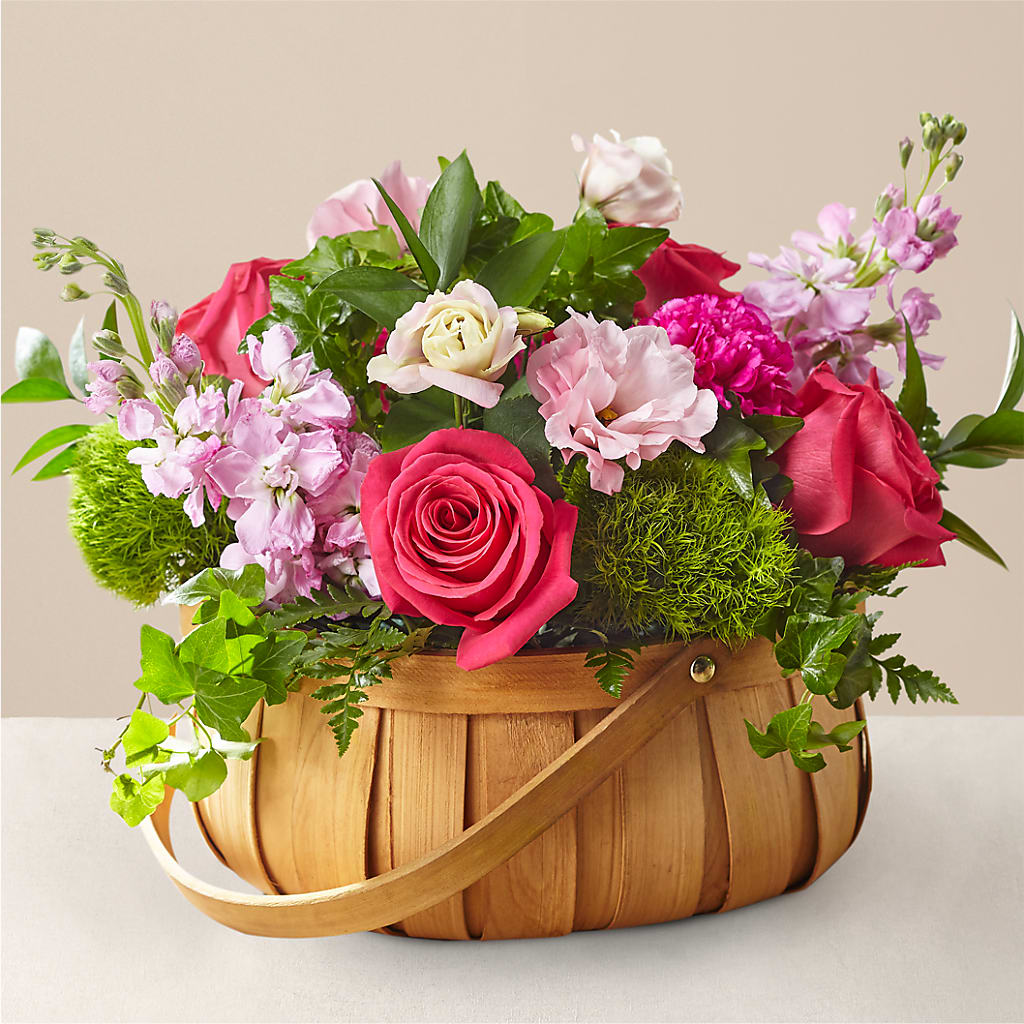 Radiance in Bloom Basket – Rhonda Wolke Designs, Ottawa OH