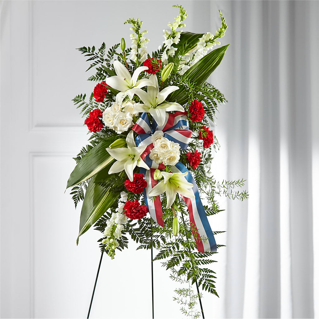 Stars of Life Standing Spray – Rhonda Wolke Designs, Ottawa OH