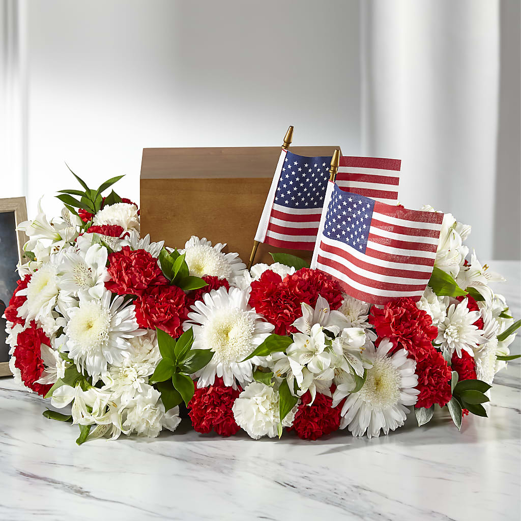 Spirit of Patriotism Cremation Adornment – Rhonda Wolke Designs, Ottawa OH