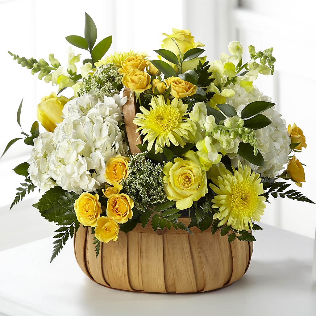 Rustic Remembrance Basket – Rhonda Wolke Designs, Ottawa OH