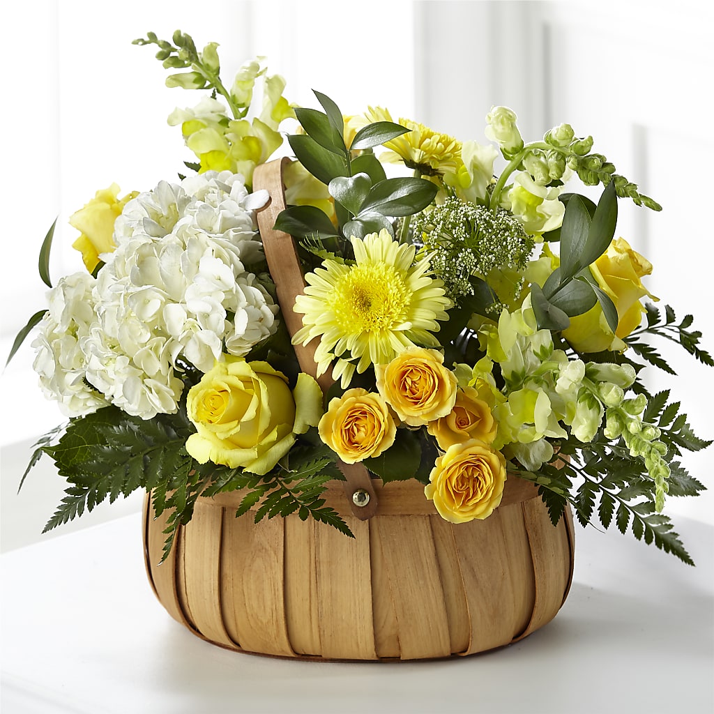 Rustic Remembrance Basket – Rhonda Wolke Designs, Ottawa OH