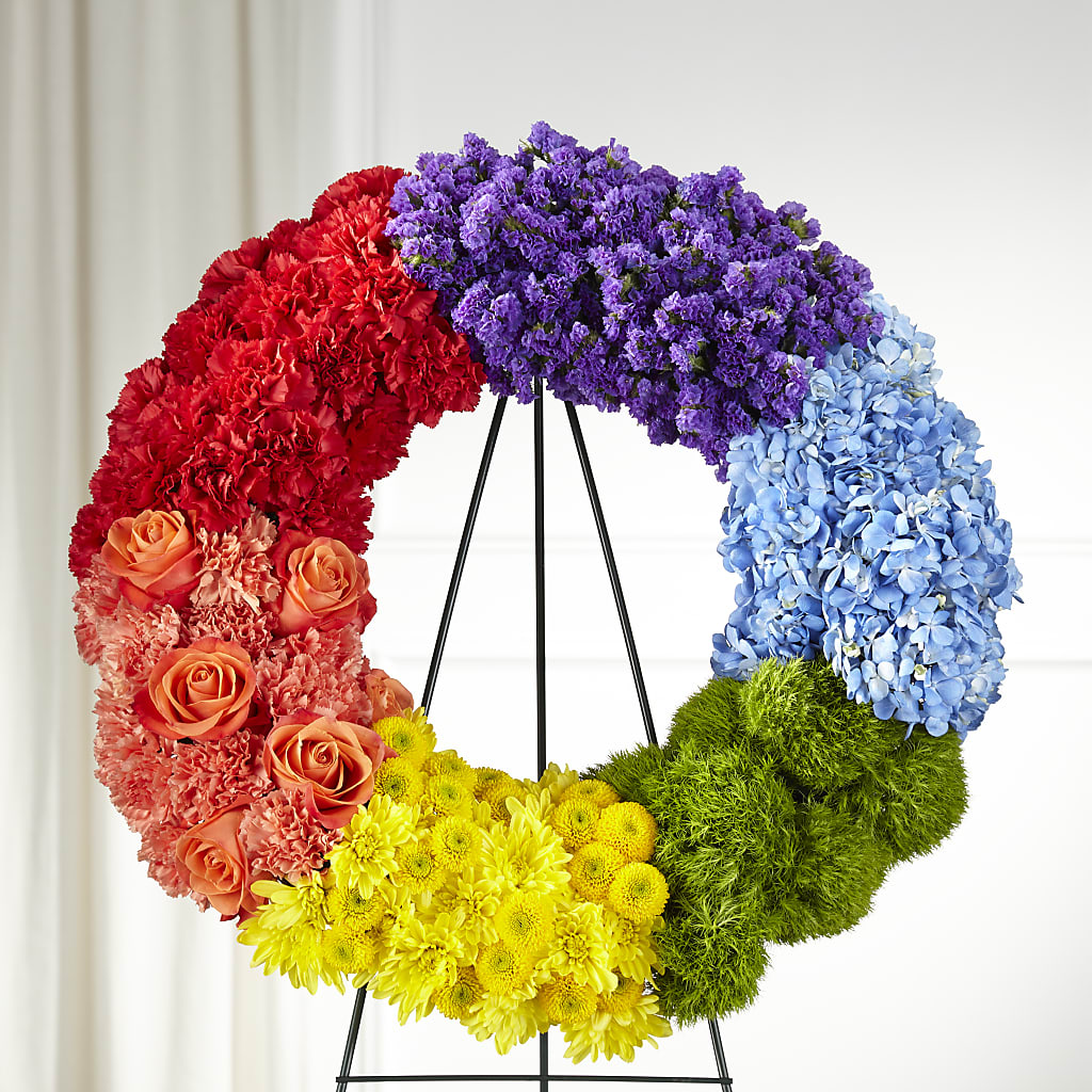 Circle of Love Wreath – Rhonda Wolke Designs, Ottawa OH