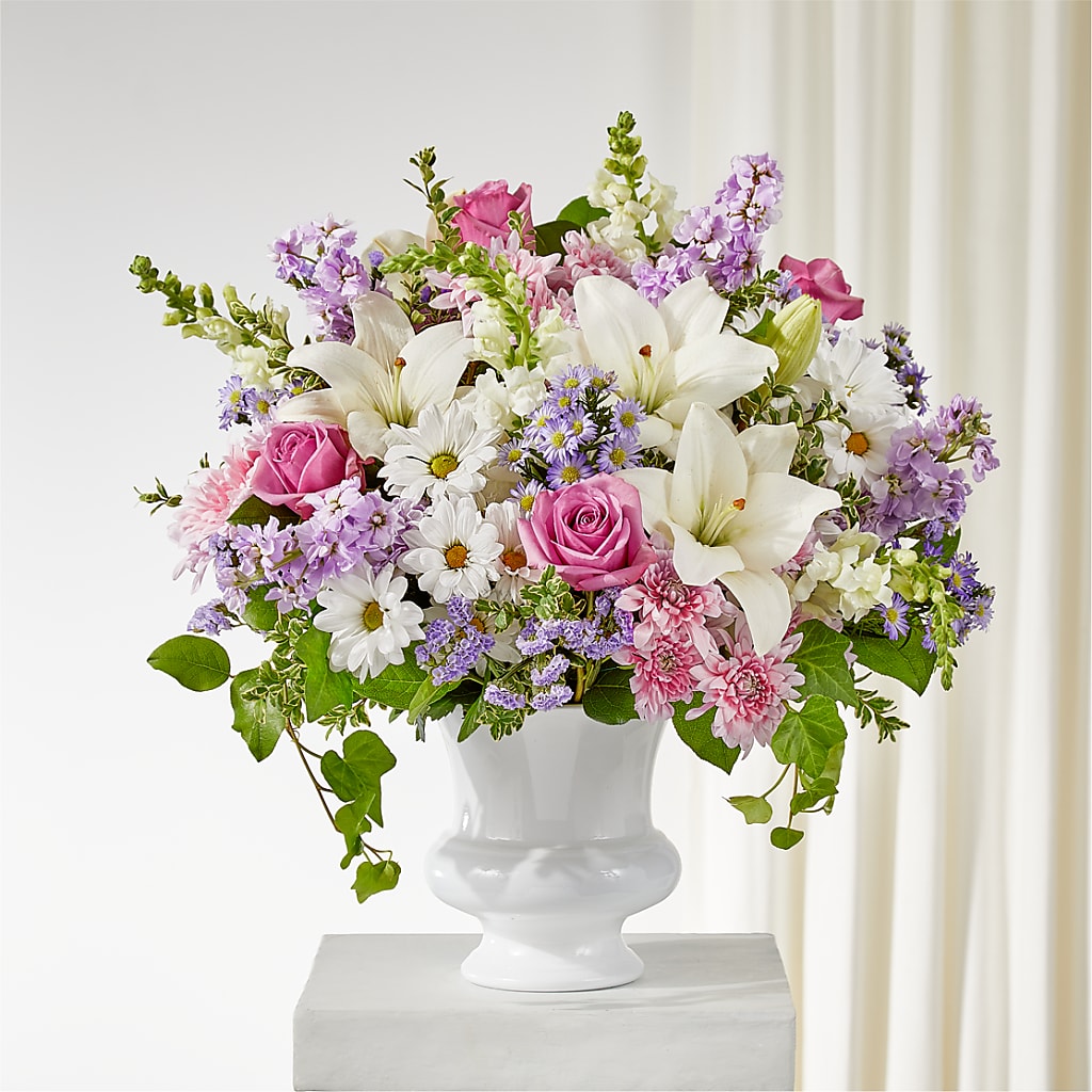 Remarkable Life Urn Arrangement – Rhonda Wolke Designs, Ottawa OH