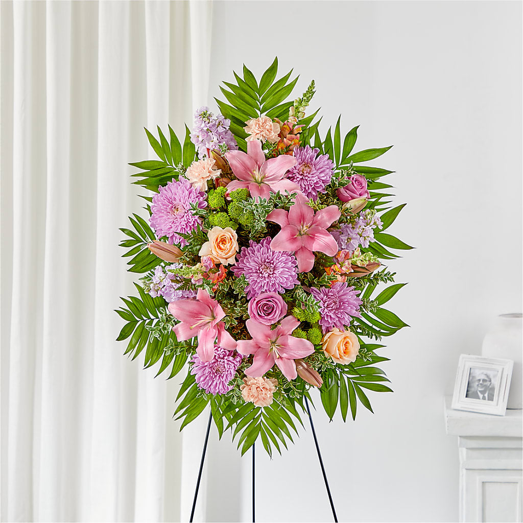 Love & Light Standing Spray – Rhonda Wolke Designs, Ottawa OH