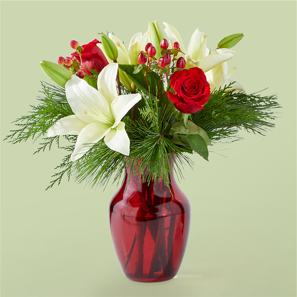 Evergreen Delight Bouquet – Rhonda Wolke Designs, Ottawa OH