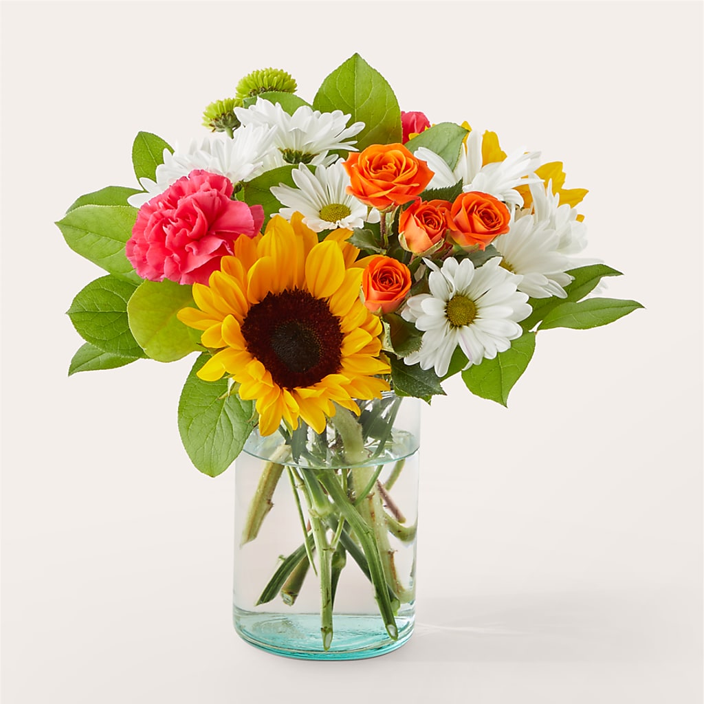 Sun-drenched Blooms Bouquet – Rhonda Wolke Designs, Ottawa OH