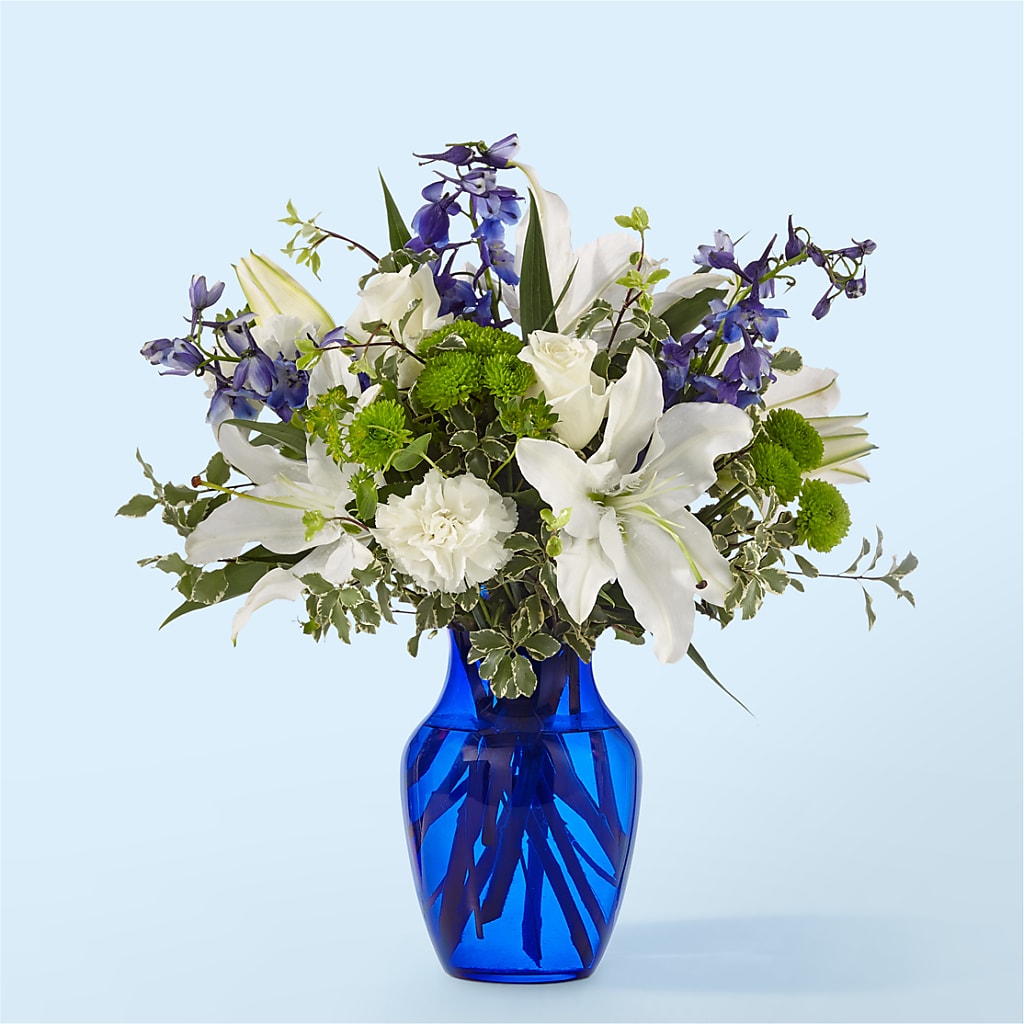 Santorini Bouquet – Rhonda Wolke Designs, Ottawa OH