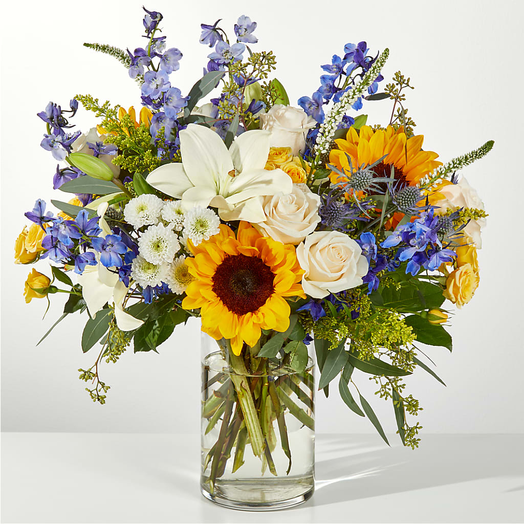 Wonderfully Sunny Bouquet – Rhonda Wolke Designs, Ottawa OH