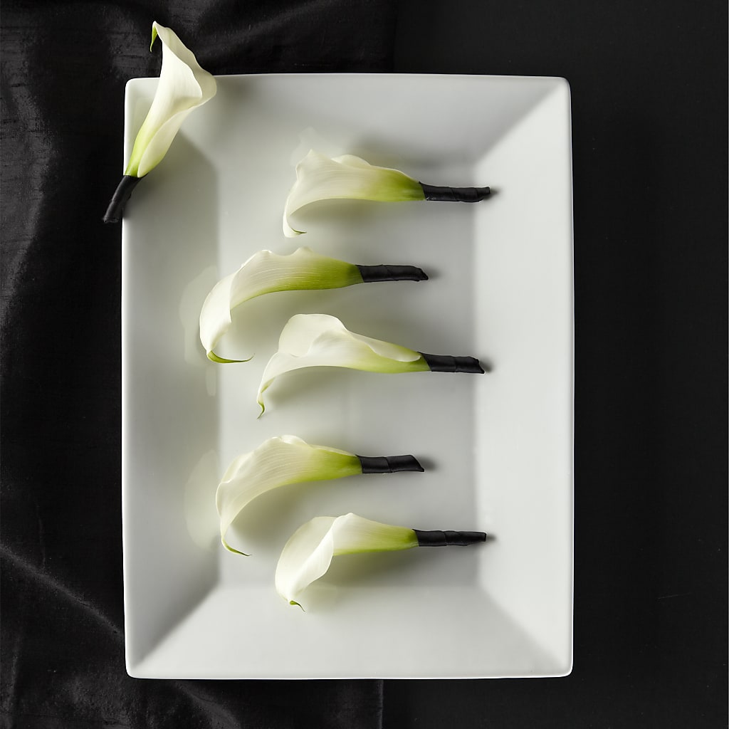 Calla Lily Promise Boutonniere – Rhonda Wolke Designs, Ottawa OH
