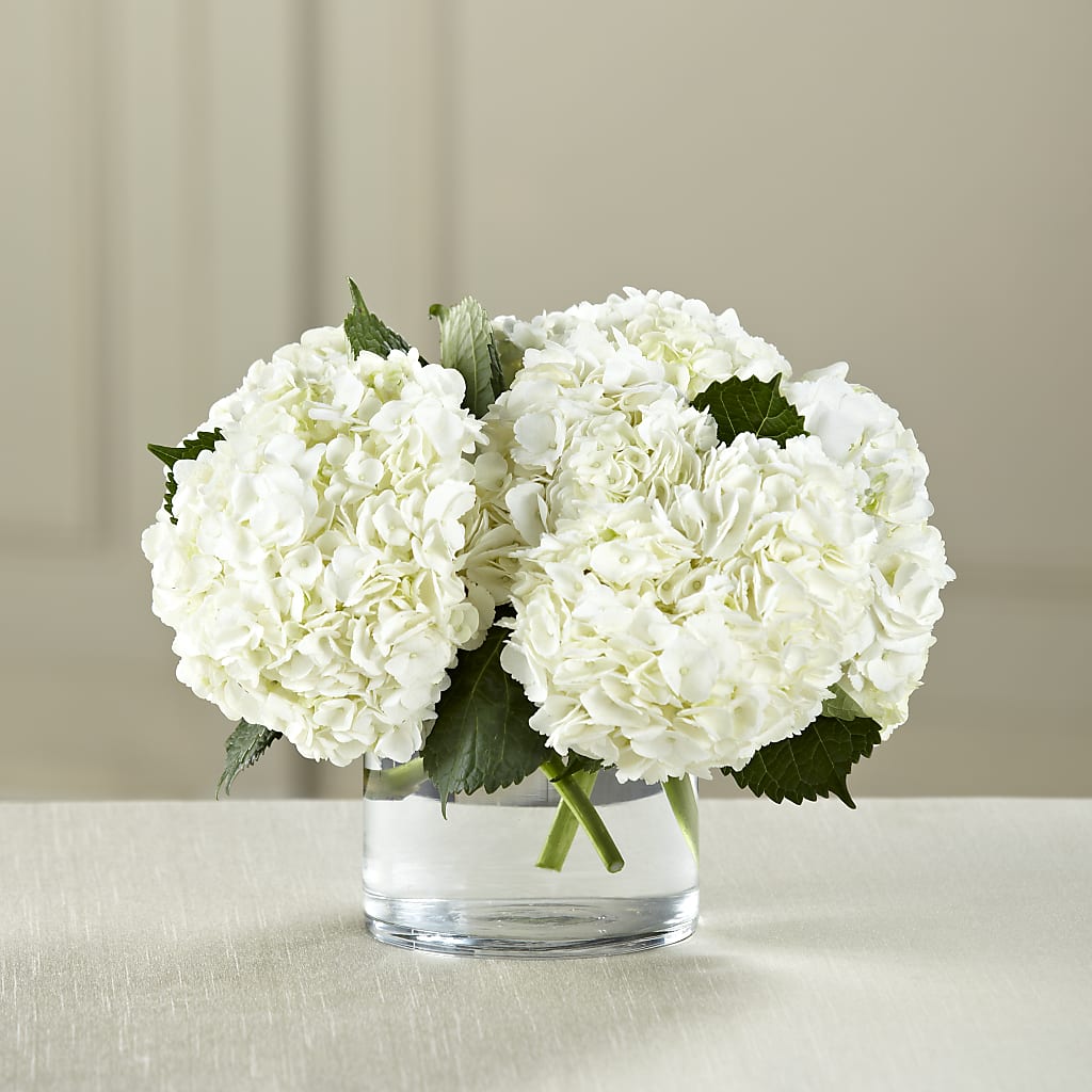 White Hydrangea Bouquet – Rhonda Wolke Designs, Ottawa OH
