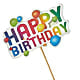 Happy Birthday Pick –  Rhonda Wolke Designs, Ottawa OH