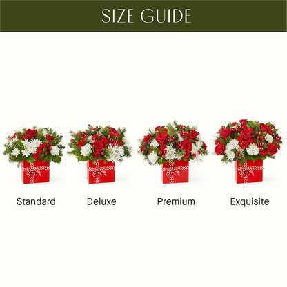 Presents Under the Tree Bouquet –  Rhonda Wolke Designs, Ottawa OH
