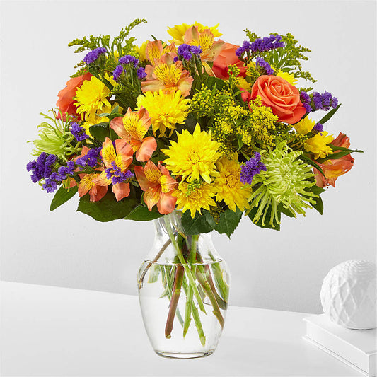 Marmalade Skies Bouquet –  Rhonda Wolke Designs, Ottawa OH