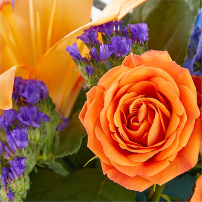Radiant Citrus Box Bouquet –  Rhonda Wolke Designs, Ottawa OH