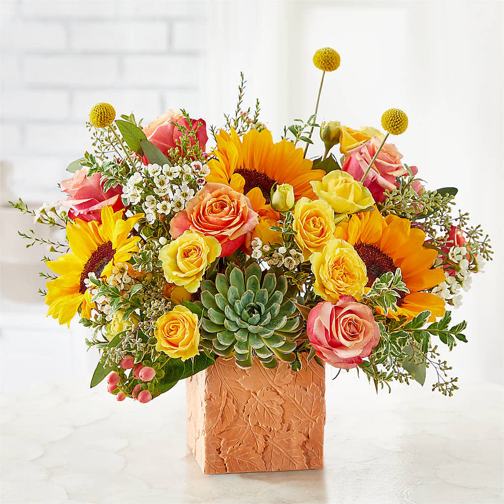 Sunflower Season Bouquet –  Rhonda Wolke Designs, Ottawa OH