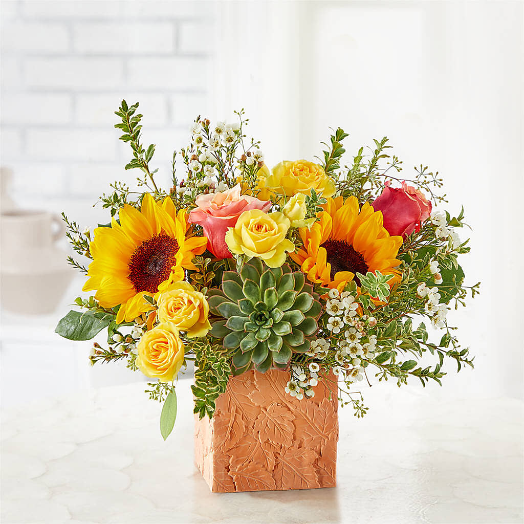 Sunflower Season Bouquet –  Rhonda Wolke Designs, Ottawa OH