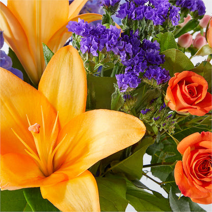 Radiant Citrus Bouquet –  Rhonda Wolke Designs, Ottawa OH
