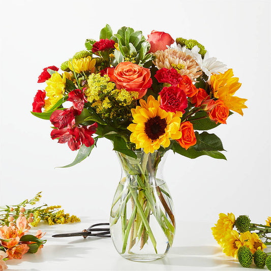 Fall Delight – A Florist Original –  Rhonda Wolke Designs, Ottawa OH