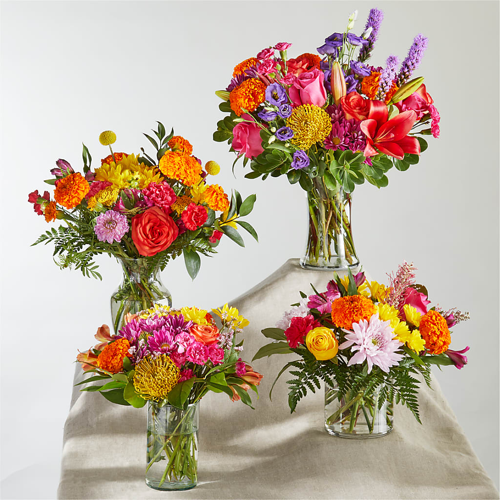 Feast of Color – A Florist Original –  Rhonda Wolke Designs, Ottawa OH