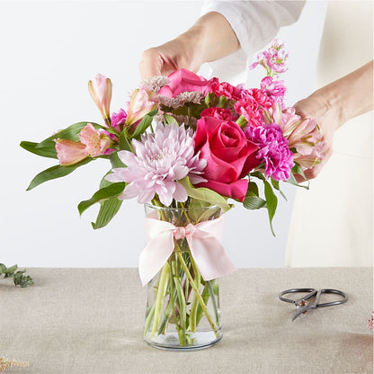 Pink Ribbon - A Florist Original –  Rhonda Wolke Designs, Ottawa OH