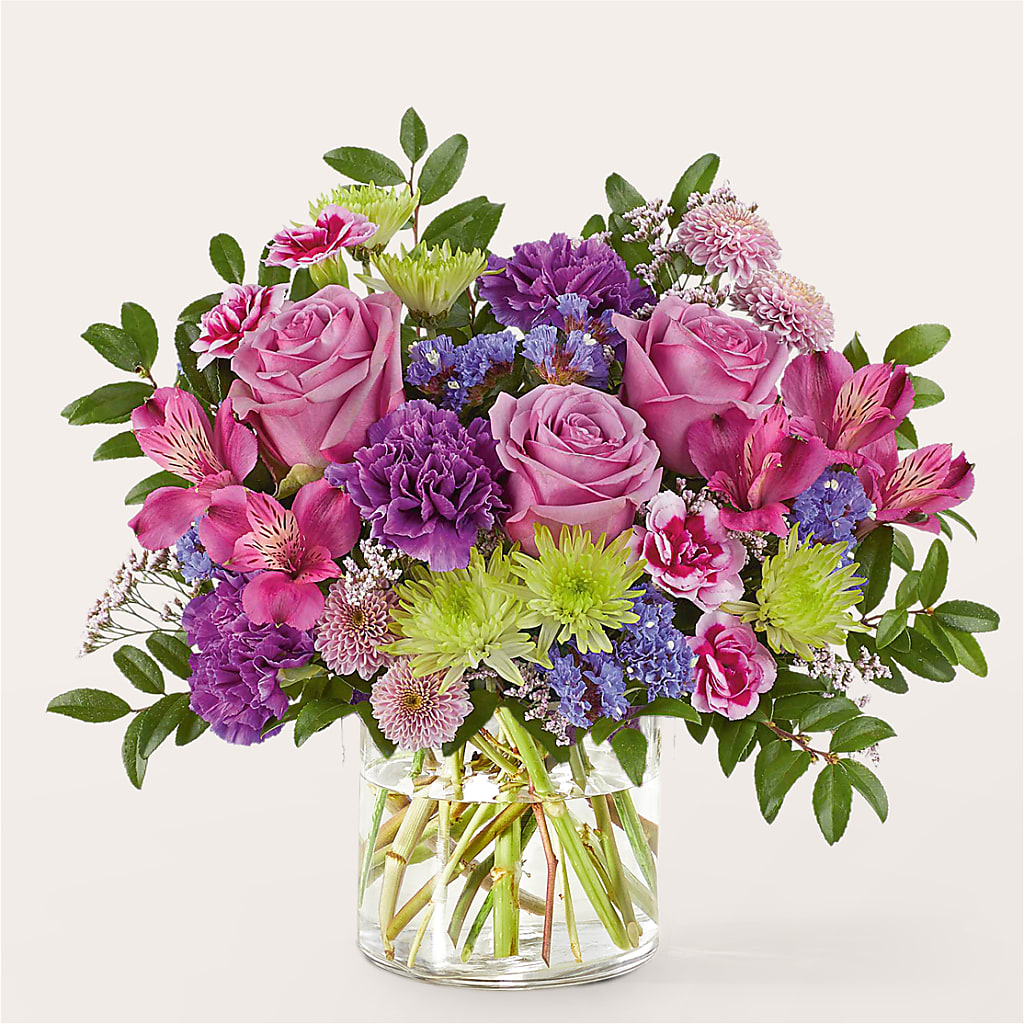 Glass Half Full Bouquet –  Rhonda Wolke Designs, Ottawa OH
