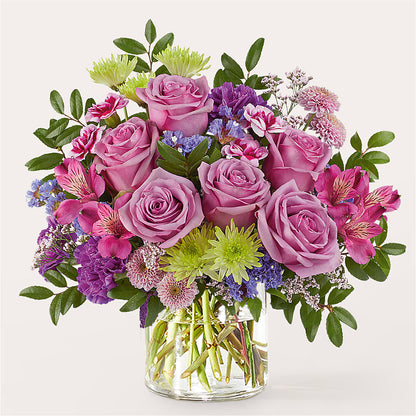 Glass Half Full Bouquet –  Rhonda Wolke Designs, Ottawa OH