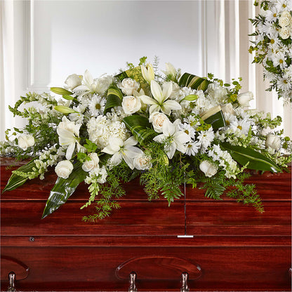 Abundance Casket Spray –  Rhonda Wolke Designs, Ottawa OH