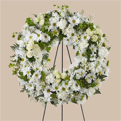 Faithful Wishes Wreath –  Rhonda Wolke Designs, Ottawa OH