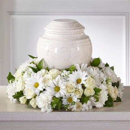 Ivory Gardens Cremation Adornment –  Rhonda Wolke Designs, Ottawa OH